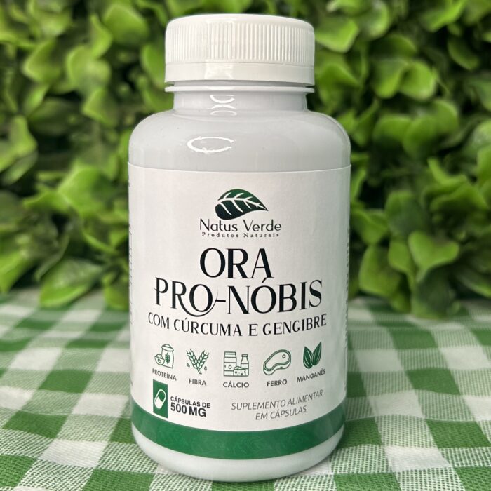 Ora pro-nóbis com cúrcuma e gengibre